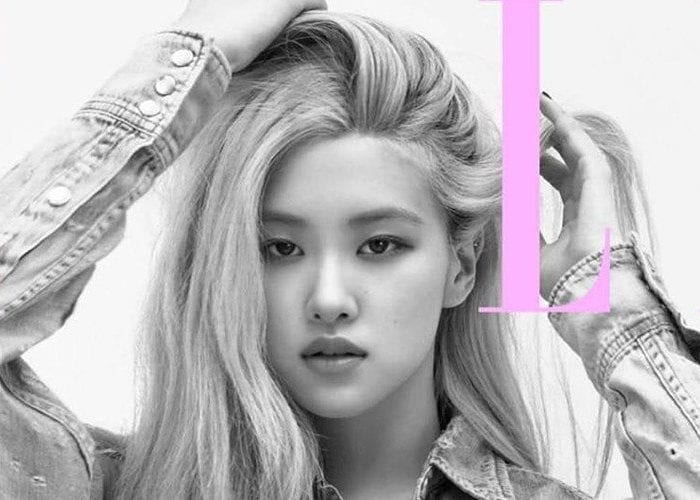 Розе (BLACKPINK) на обложке журнала Elle Korea