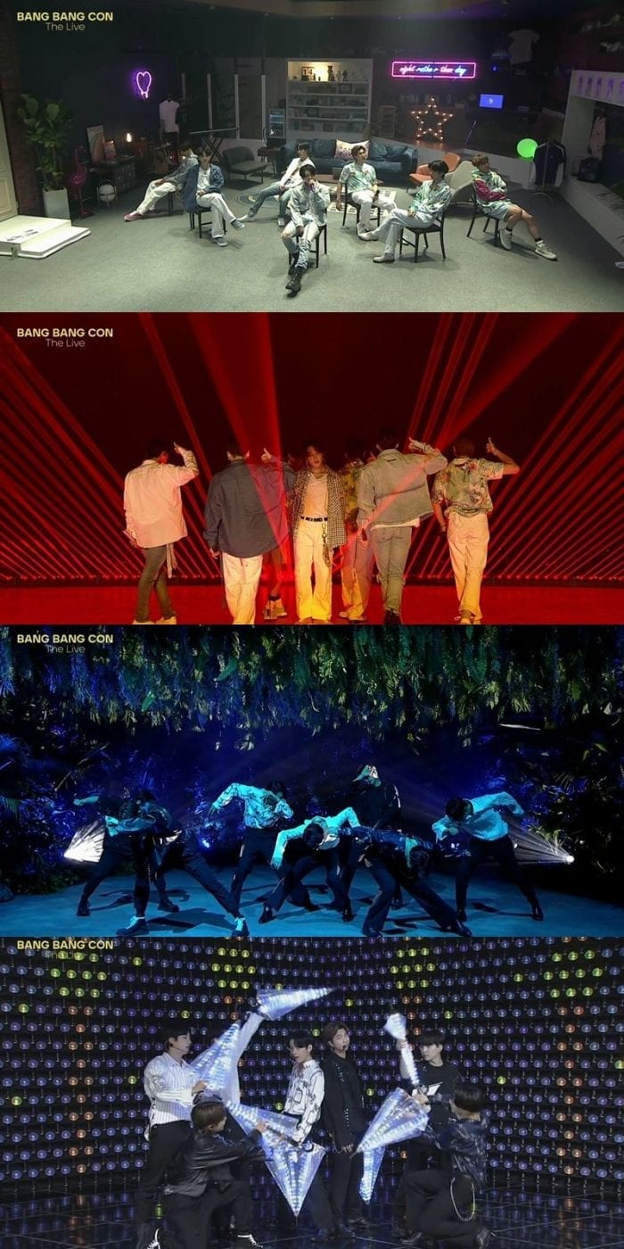 BTS провели онлайн-концерт "Bang Bang Con"
