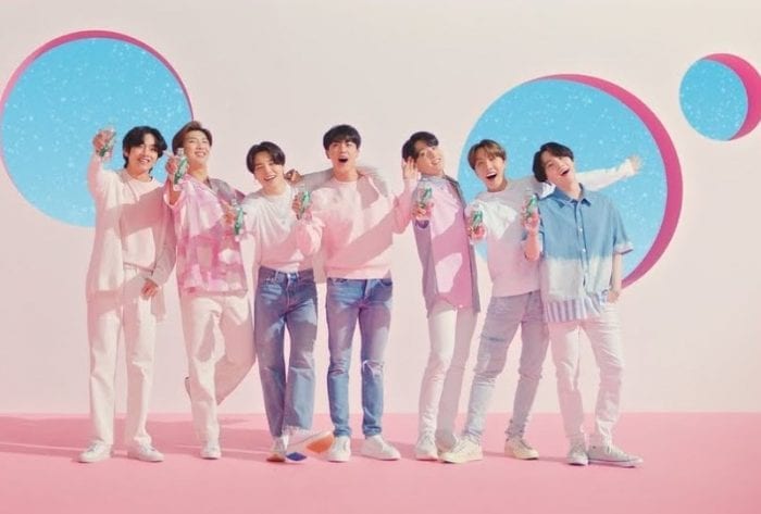 BTS показали забавные танцевальные движения в рекламе для Chilsung Cider