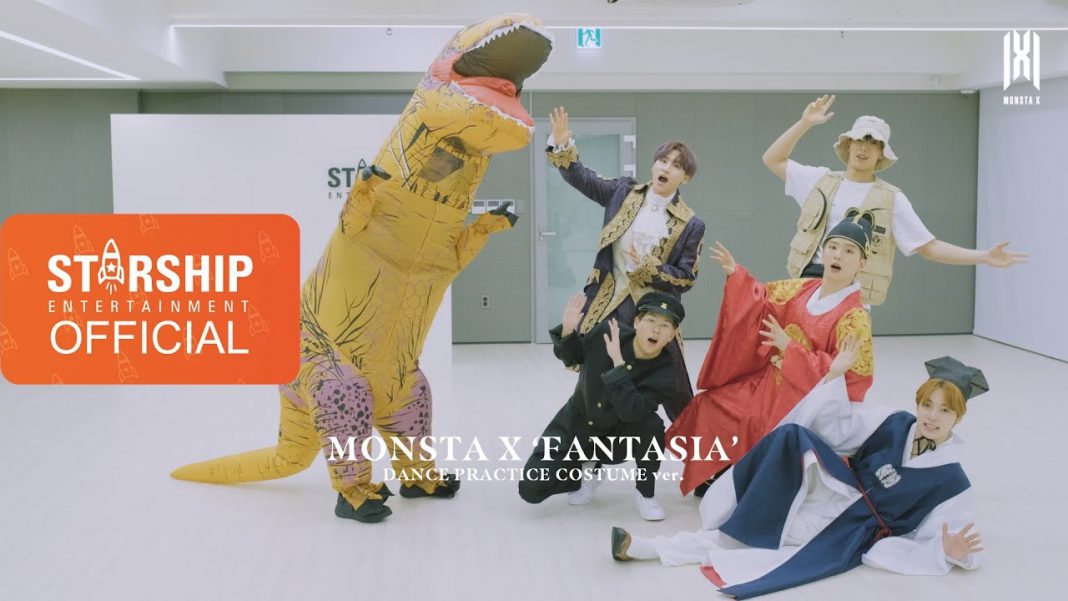MONSTA X представили костюмированную версию хореографии к песне "Fantasia"