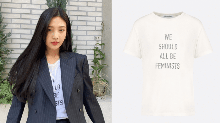 Джой из Red Velvet под огнем критики из-за феминистской футболки