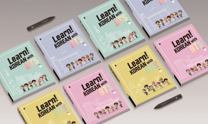 Официально представлен комплект учебников "Learn! KOREAN with BTS"