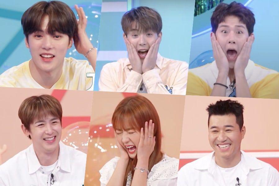 Шону, Минхёк, Кихён и Чжухон из MONSTA X в превью шоу Idol On Quiz