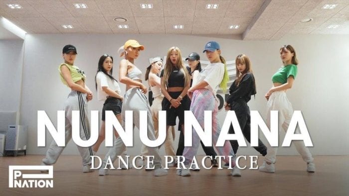 Jessi представила танцевальную практику для "NUNU NANA"
