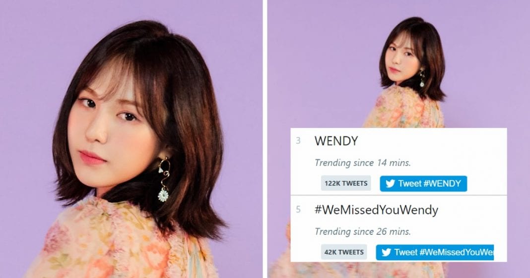 Фанаты Red Velvet счастливы вновь увидеть Венди