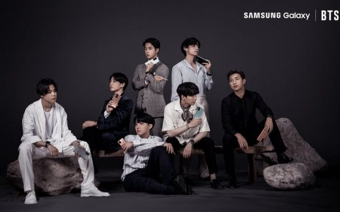 Участники BTS в новой рекламной фотосессии для Samsung Galaxy Note 20