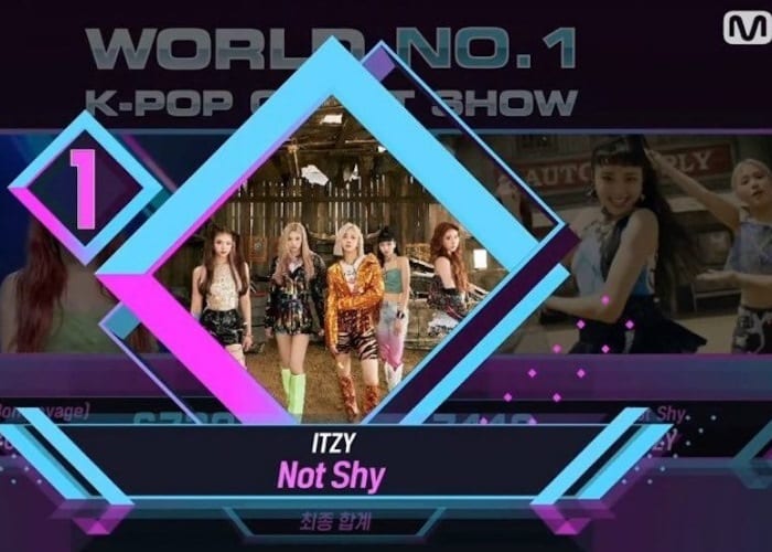 5-я победа ITZY с "Not Shy" на M!Countdown + выступления Stray Kids, fromis_9 и других