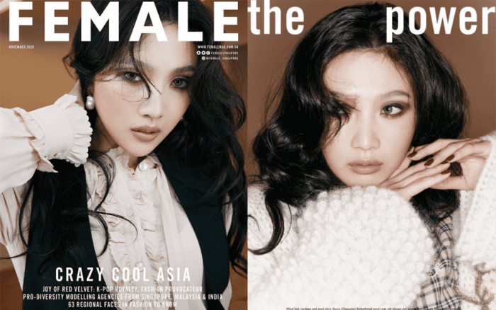 Джой из Red Velvet на обложке специального выпуска Female Magazine