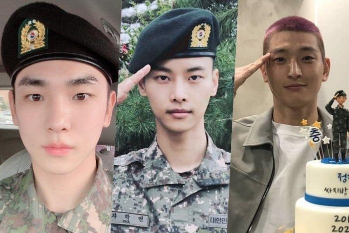 Ки (SHINee), Эн (VIXX), Джинун (2AM) успешно завершили военную службу