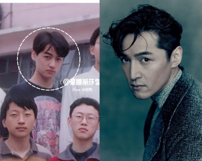 Как выглядели китайские актеры до того, как стали знаменитыми?