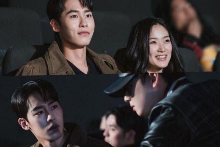 Ча Ыну случайно встречает Ли Джэ Ука и Ким Хе Юн в кинотеатре в дораме «Истинная красота»