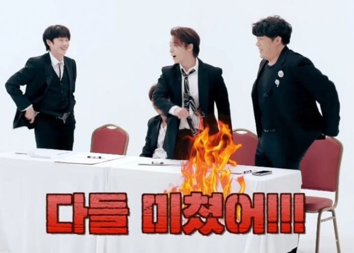 Super Junior устроили хаос, обсуждая, стоит ли им разглашать личную информацию