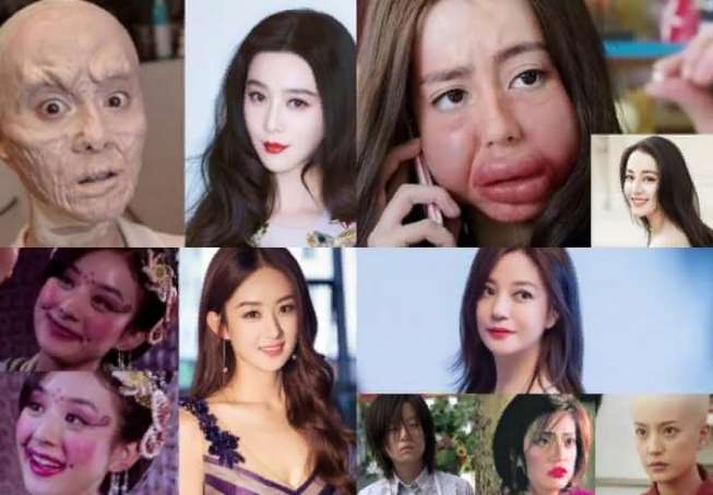 Китайские актрисы, которые не побоялись "изуродовать" себя ради роли
