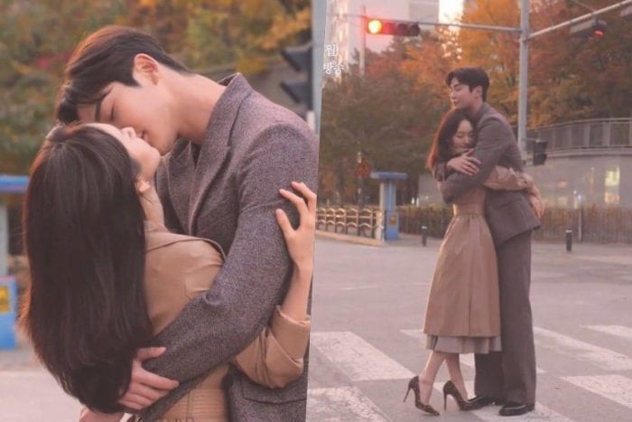 Первый поцелуй Вон Джин А и Роуна из SF9 на съемках дорамы "Сонбэ, не крась губы"