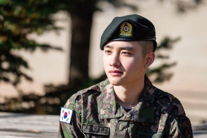 D.O. из EXO будет уволен с военной службы после своего последнего отпуска
