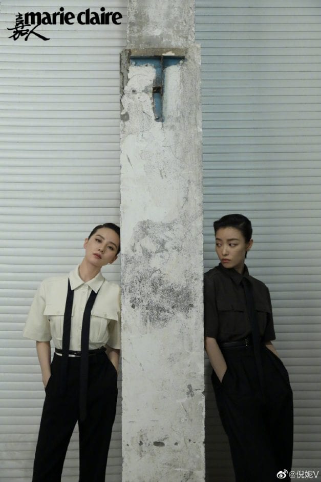 Лю Ши Ши и Ни Ни на обложке журнала Marie Claire