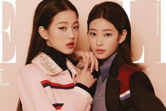Элегантные Вонён и Минджу (IZ*ONE) в февральском выпуске Elle Korea