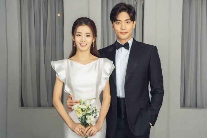 Сон Хун и Ли Га Рён на свадебных фотографиях для предстоящей дорамы
