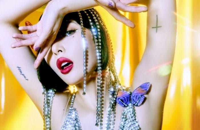 Гламурная ХёнА на новых фото-тизерах для предстоящего альбома «I’m Not Cool»
