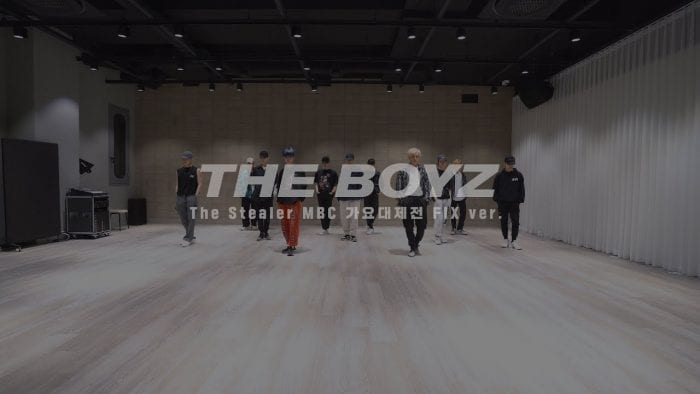 THE BOYZ выпустили танцевальную практику на ремикс-версию «The Stealer»