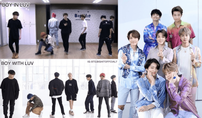 Фанат нашел интересное сходство в хореографии к песням BTS "Boy In Luv" и "Boy With Luv"