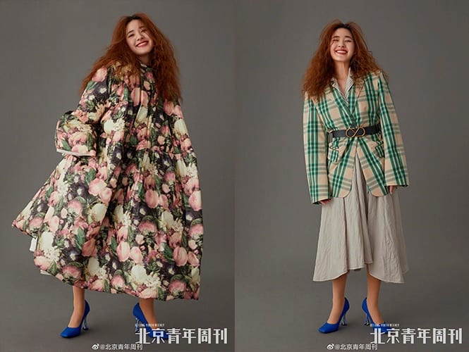 Очаровательная Чжао Лу Сы устанавливает свои стандарты красоты в китайской индустрии развлечений