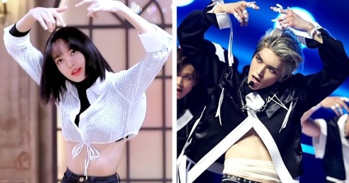 Лиса из BLACKPINK восхитила поклонников, повторив культовые движения Тэёна из NCT из "Kick It"