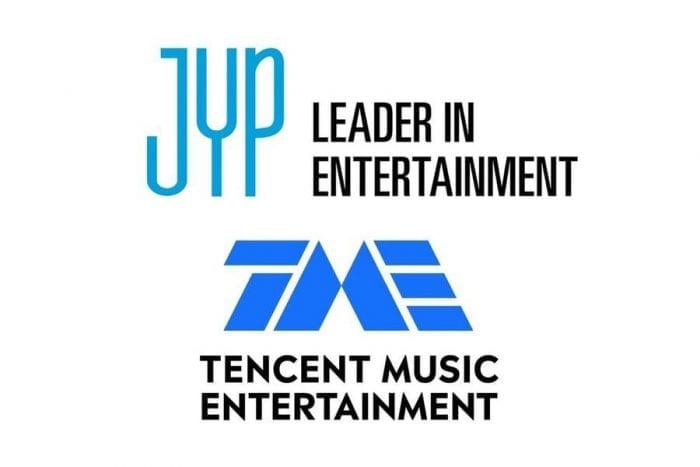 JYP Entertainment и китайская компания Tencent Music Entertainment заключили стратегическое партнерство