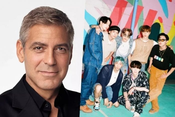 Джордж Клуни поделился драматическим прочтением лирики хита BTS "Dynamite"