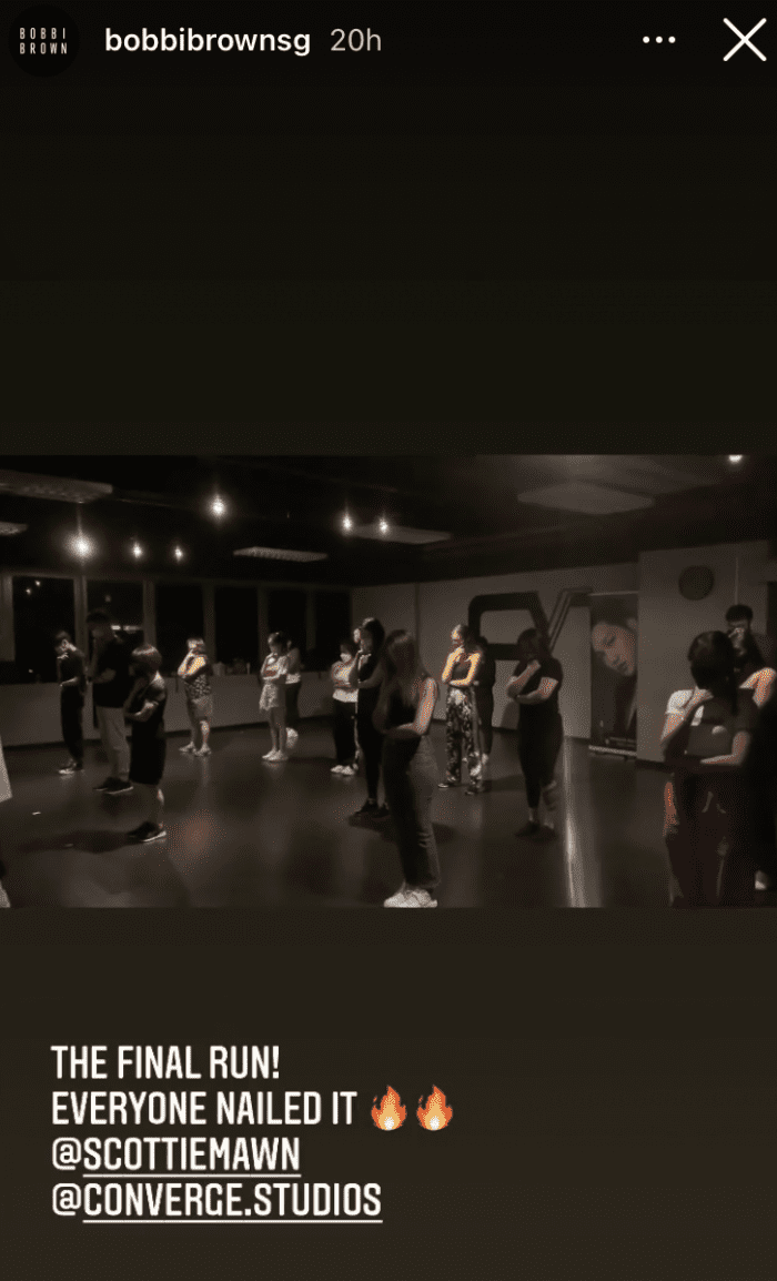 Сингапурское отделение «Bobbi Brown» запускает танцевальный класс #KAIGLOW
