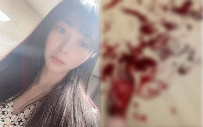 Бывшая участница AOA Мина опубликовала фото с окровавленным запястьем и обратилась к хейтерам