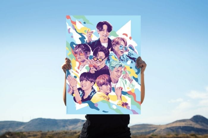 BTS представили ограниченную серию постеров "Dynamite"