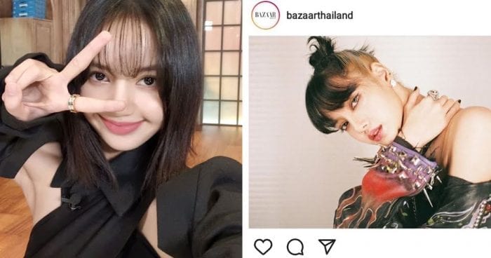 Журнал Harper’s Bazaar Thailand назвал месяц сольного дебюта Лисы из BLACKPINK+ответ YG