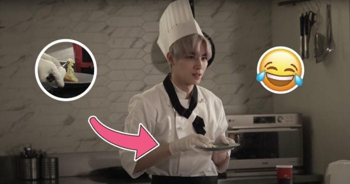 Сяоджун (WayV) устроил комедийное кулинарное шоу