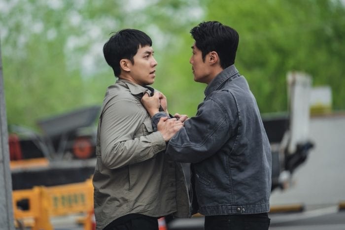 Напряжённое столкновение Ли Хи Джуна и Ли Сын Ги в дораме «Мышь»