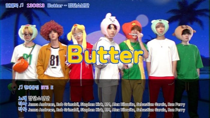 BTS выпустили караоке-версию трека "Butter"