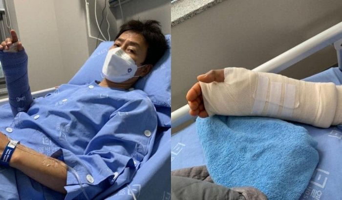 Чхве Су Джон опубликовал в Instagram информацию о своей травме