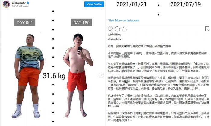 -31 кг за 6 месяцев: тайваньский певец Лу Сюэ Жуй поразил поклонников своим преображением