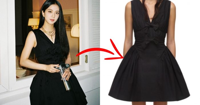 Маленькое черное платье Джису из BLACKPINK. Образ стоимостью более 14 000 долларов