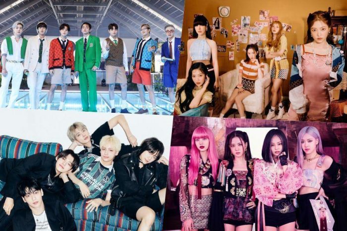 BTS, Red Velvet, TXT, BLACKPINK, NCT и SEVENTEEN заняли высокие места в мировом чарте альбомов Billboard