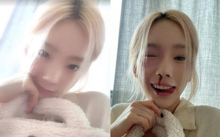 Тэён из Girls' Generation обеспокоила фанатов своим фото в социальных сетях