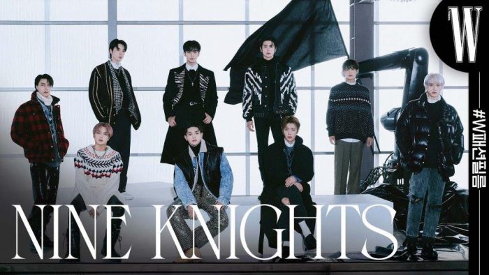 Девять "рыцарей" NCT 127 в фотосессии для W Korea