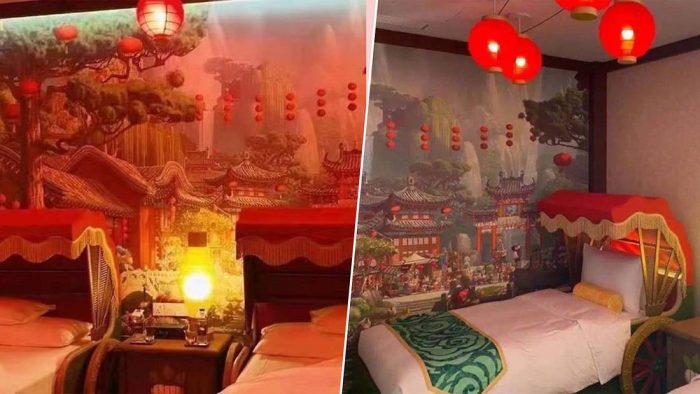 «Адским местом» назвали нетизены новый гостиничный номер в стиле Кунг-фу панды