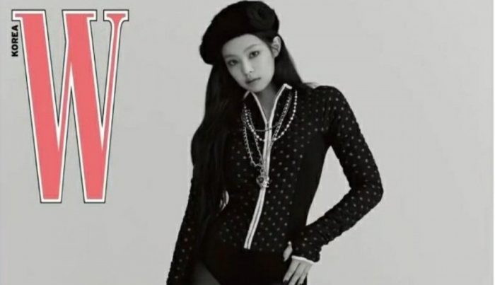 Дженни из BLACKPINK на обложке журнала W Korea
