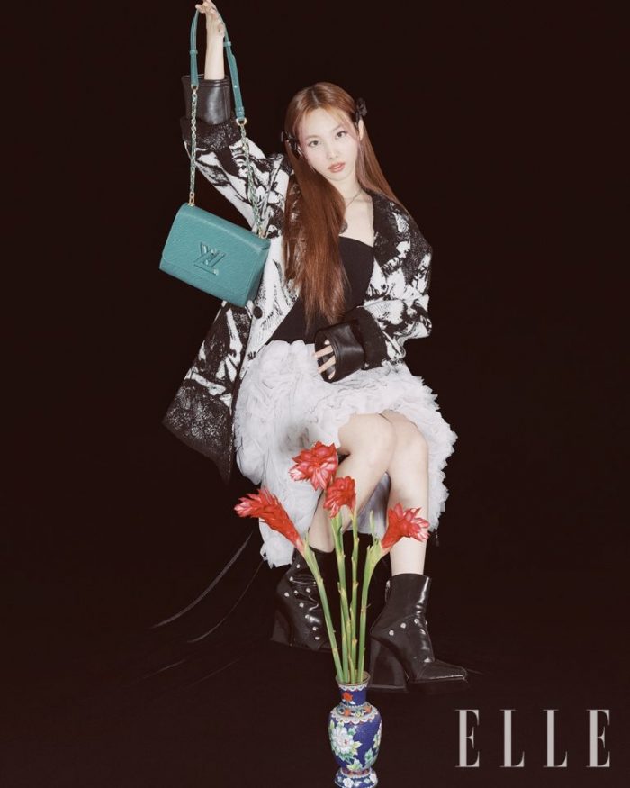 Наён (TWICE) в фотосессии для Elle Korea