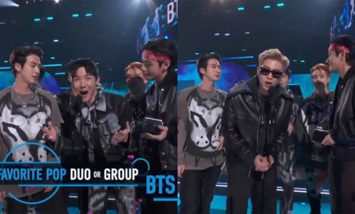BTS выиграли в номинации "Любимый дуэт/группа" на American Music Awards 2021