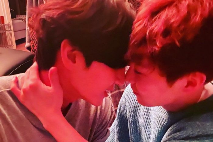 Сюмин (EXO) и Лео (VIXX) показали свою любовь друг к другу в Instagram