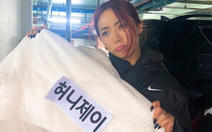 Хани Джей из Holy Bang покинула съемки шоу "Бегущий человек" из-за проблем с астмой