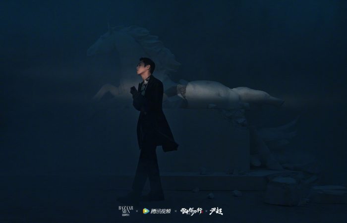 Чжан Жо Юнь в атмосферной фотосессии для Harper’s Bazaar Men