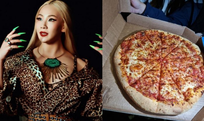 CL купила пиццу фанатам, ждавшим ее на улице перед шоу ALPHA в Лондоне